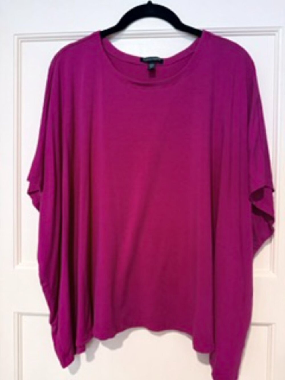 Fine Jersey Crew Neck Box-Top Size Large